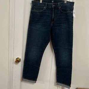 NWT Gap factory men’s jeans- straight taper